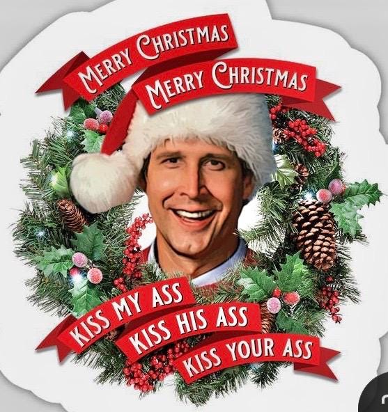 Griswold Merry Christmas door sign