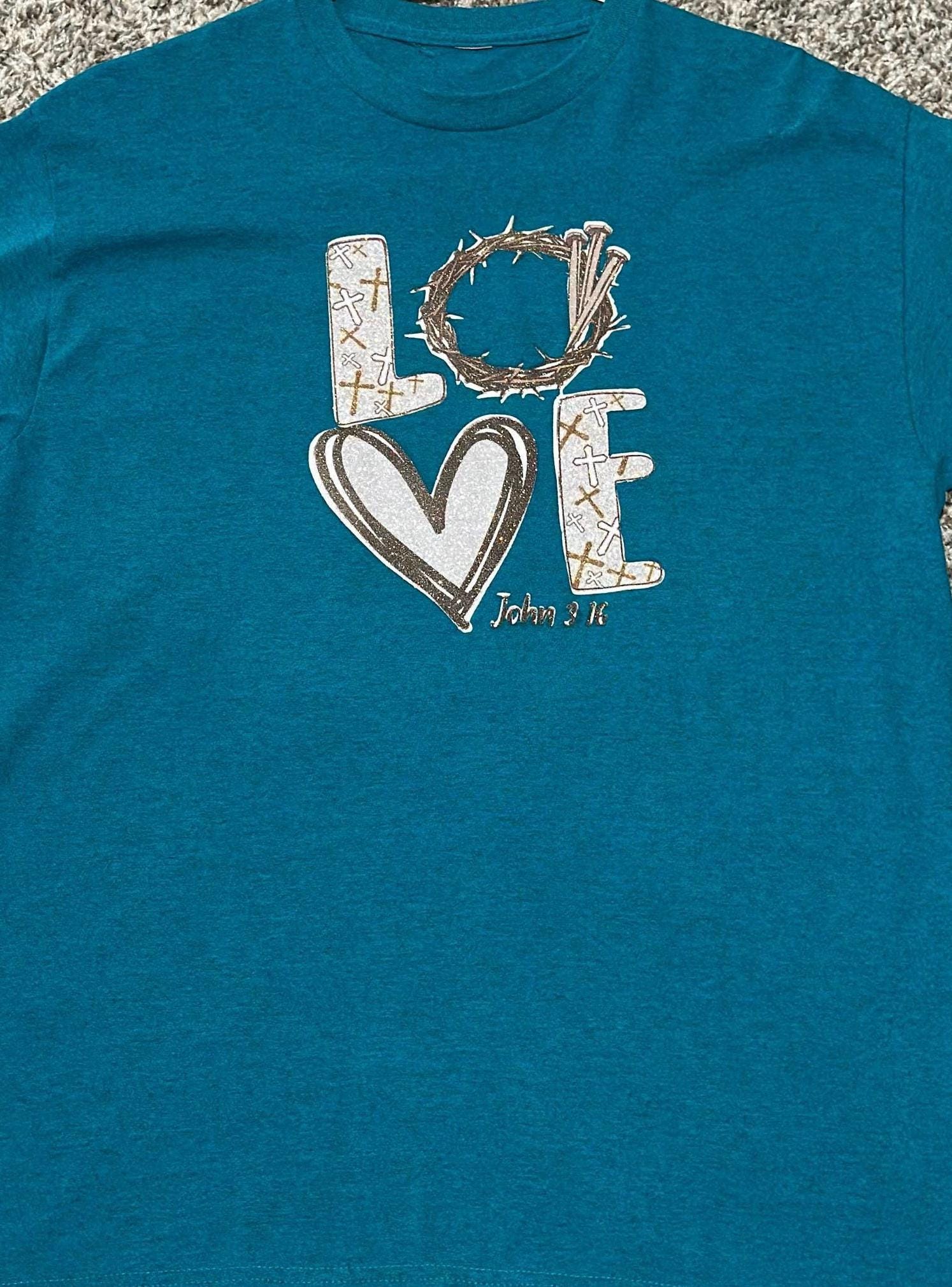 Love - John 3:16 t-shirt-adult