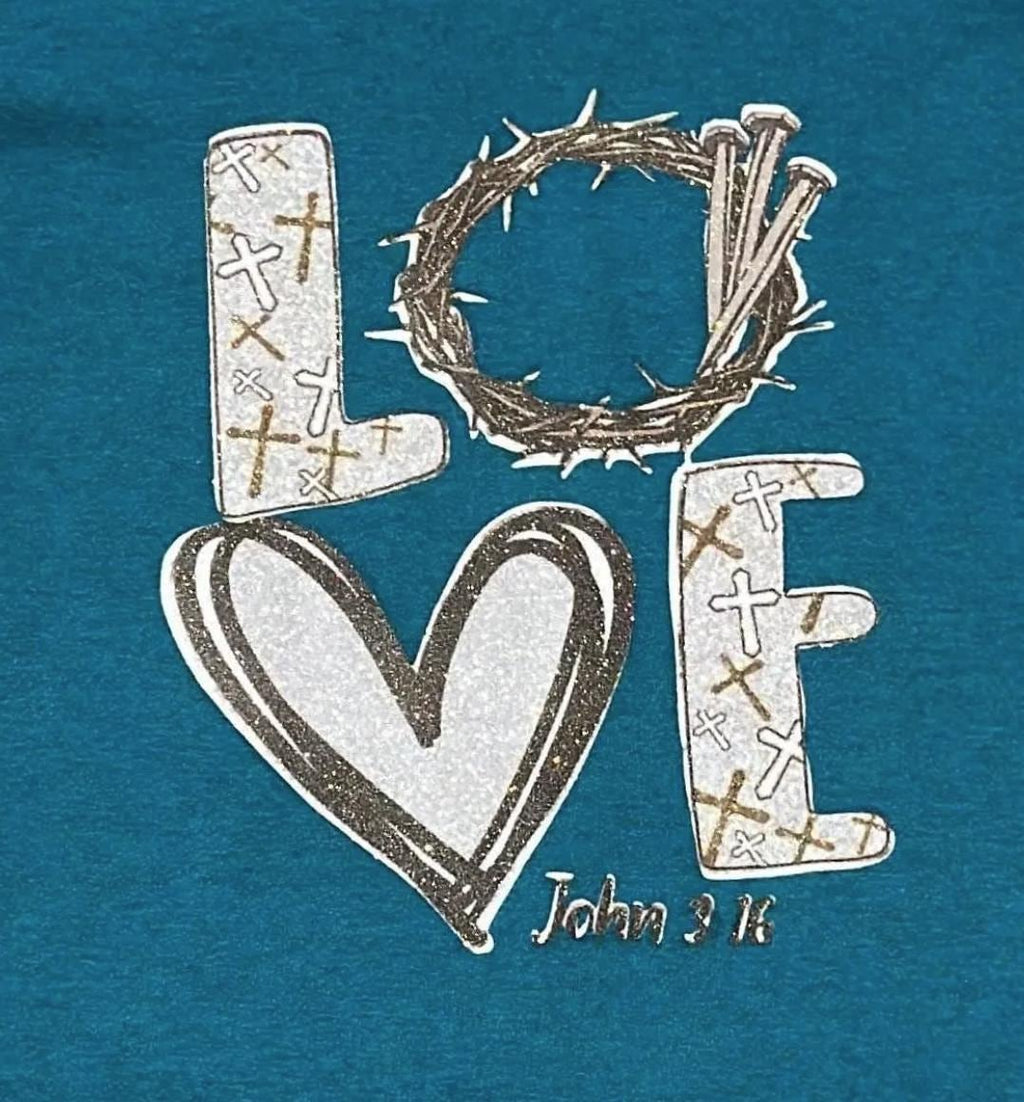 Love - John 3:16 t-shirt