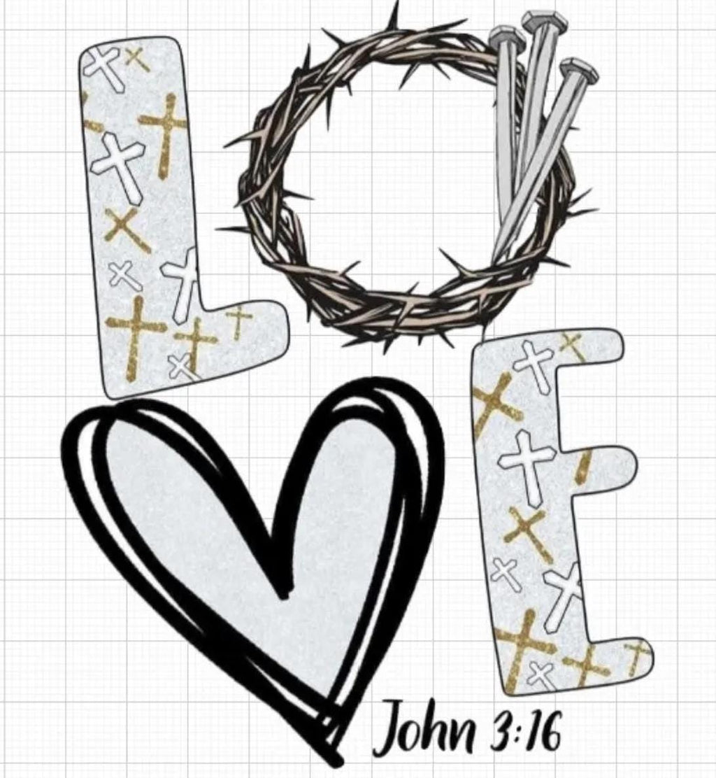 Love - John 3:16 t-shirt