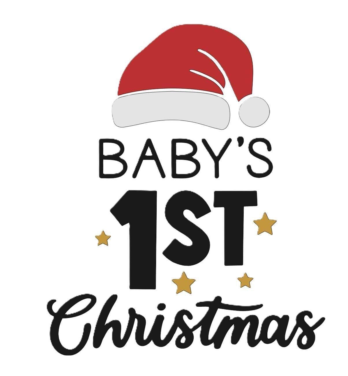 Baby&#39;s First Christmas t-shirt-Adult