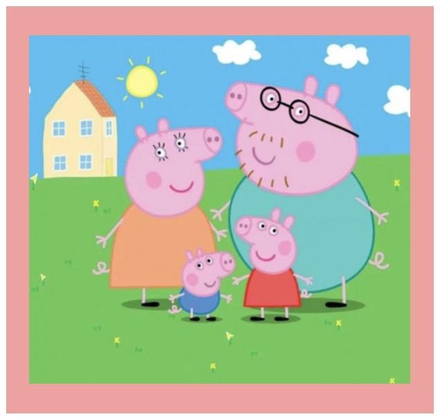 Peppa Pig 20 oz water bottle tumbler