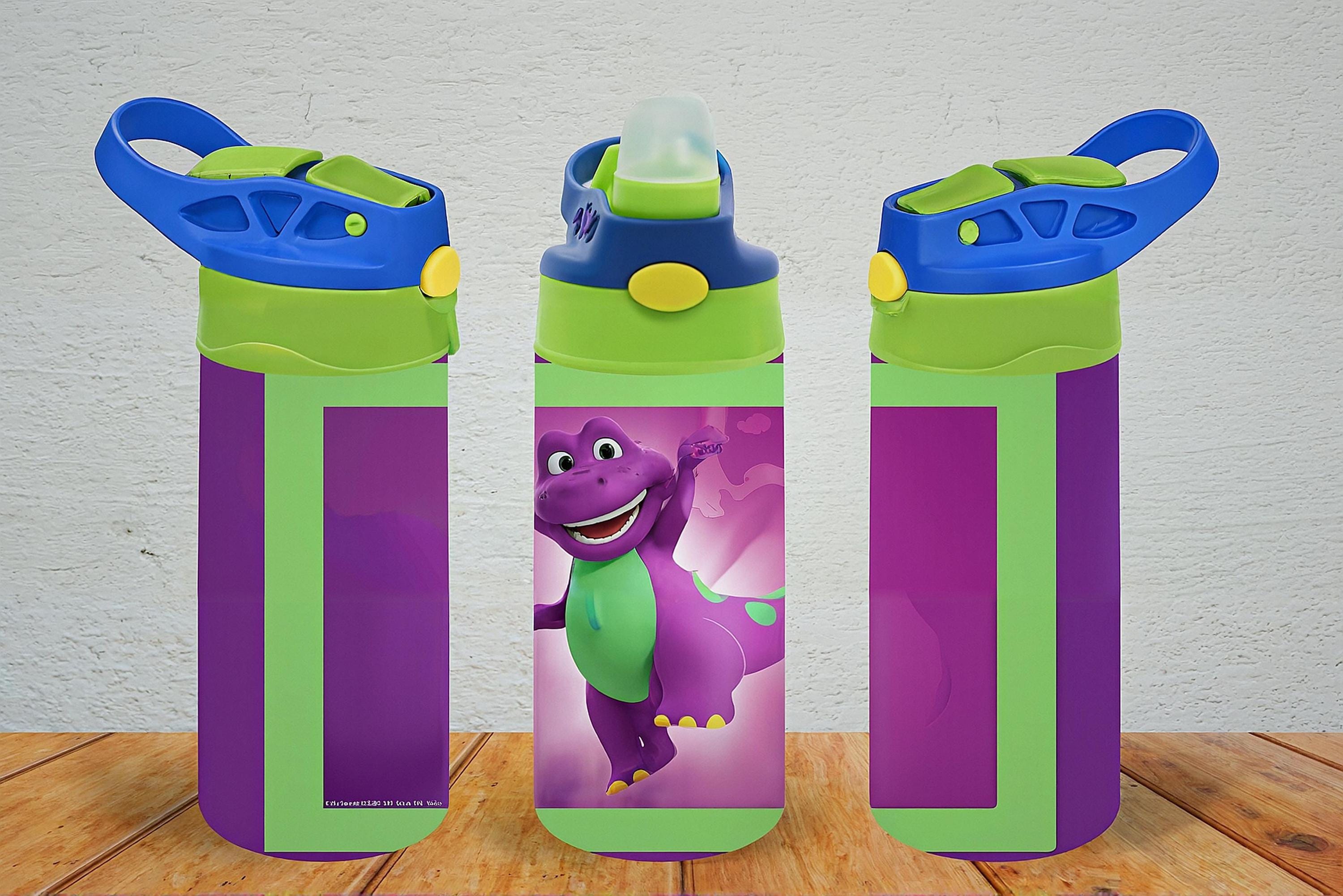 Barney 12 oz toddler sippy cup