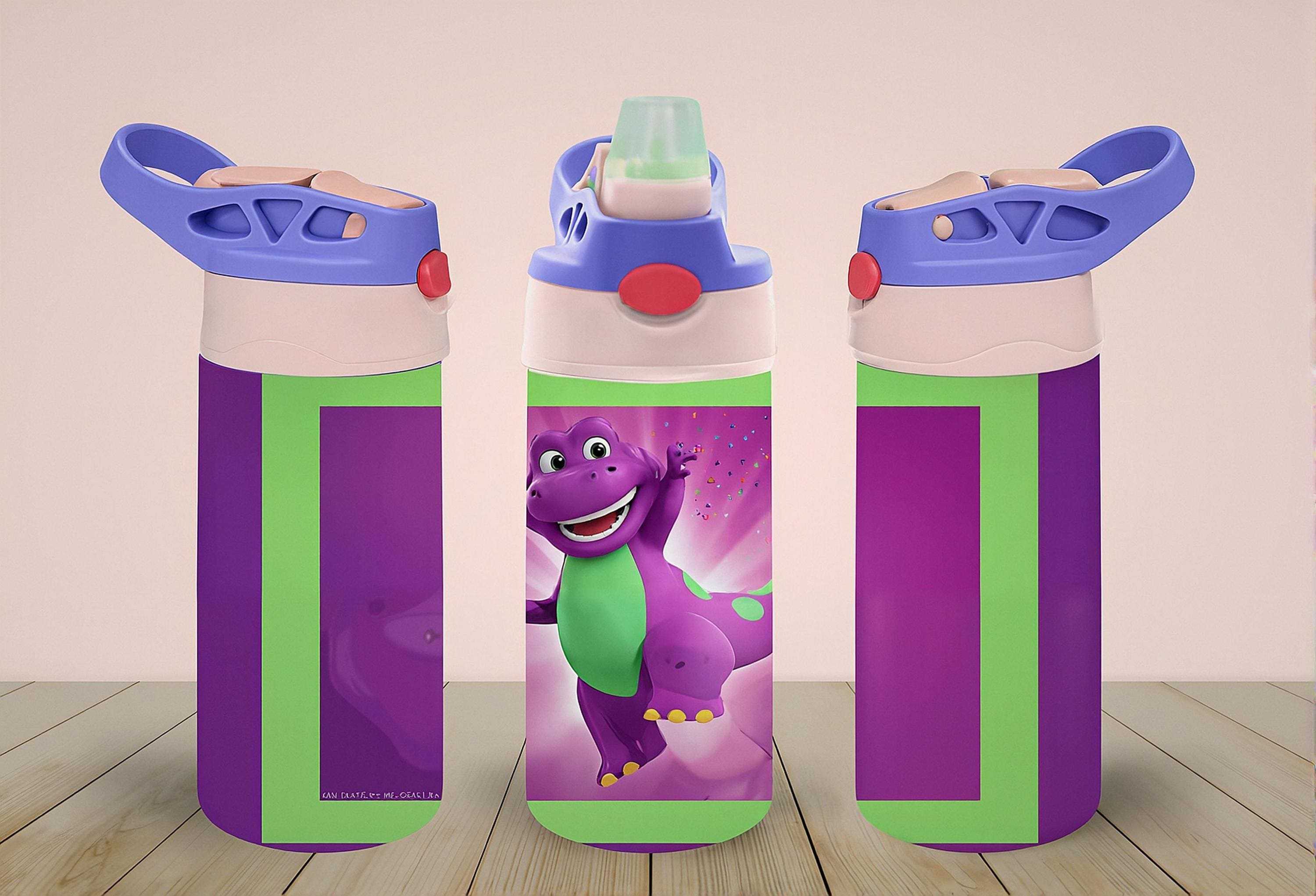 Barney 12 oz toddler sippy cup