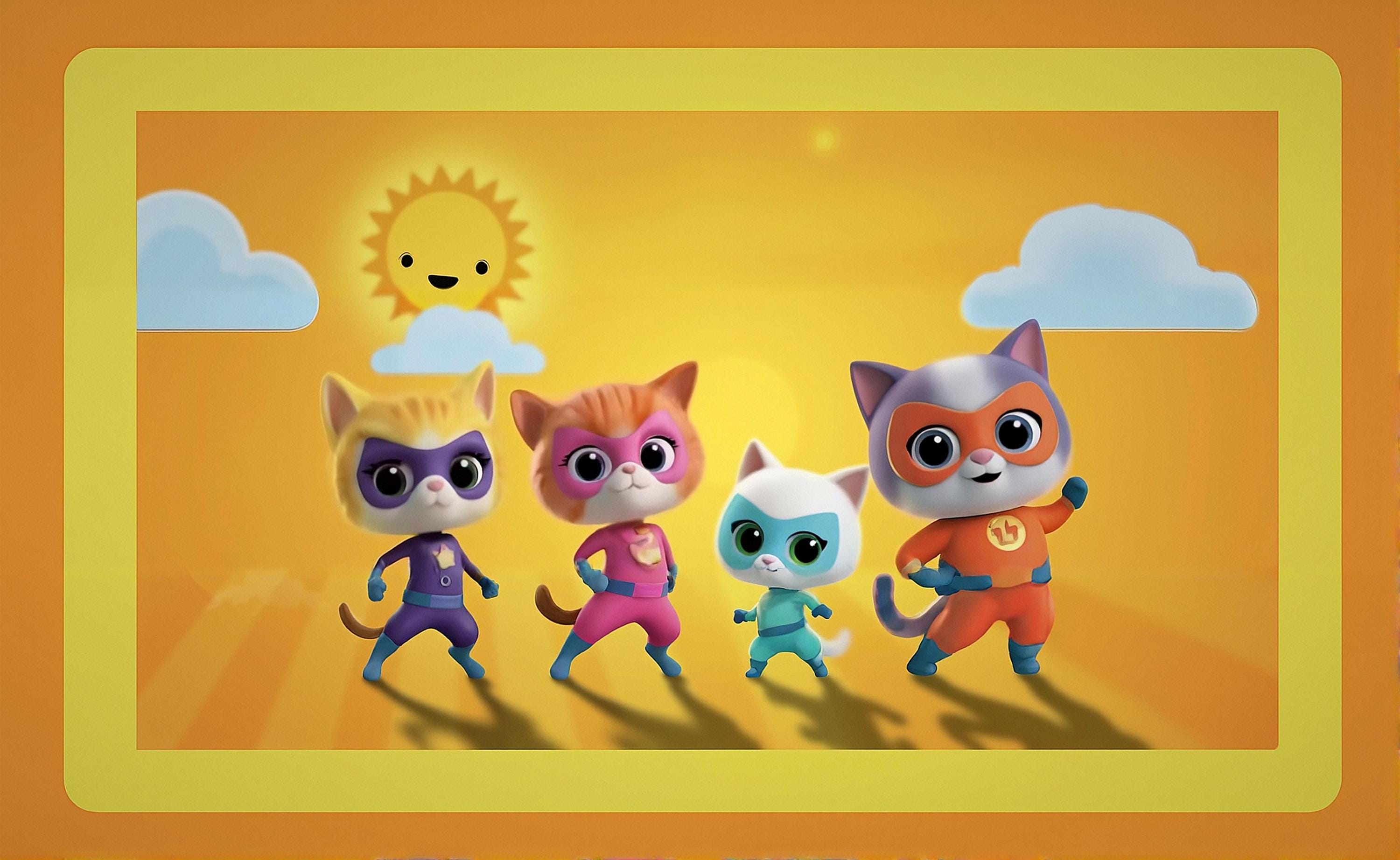 Super Kitties toddler cup digital download