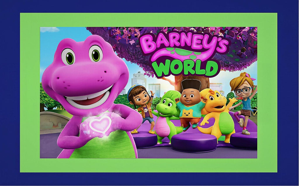 Barney's World 12 oz toddler sippy cup