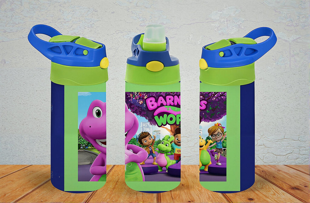 Barney's World 12 oz toddler sippy cup